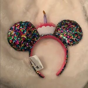 Disney Rainbow Minnie Birthday Ears